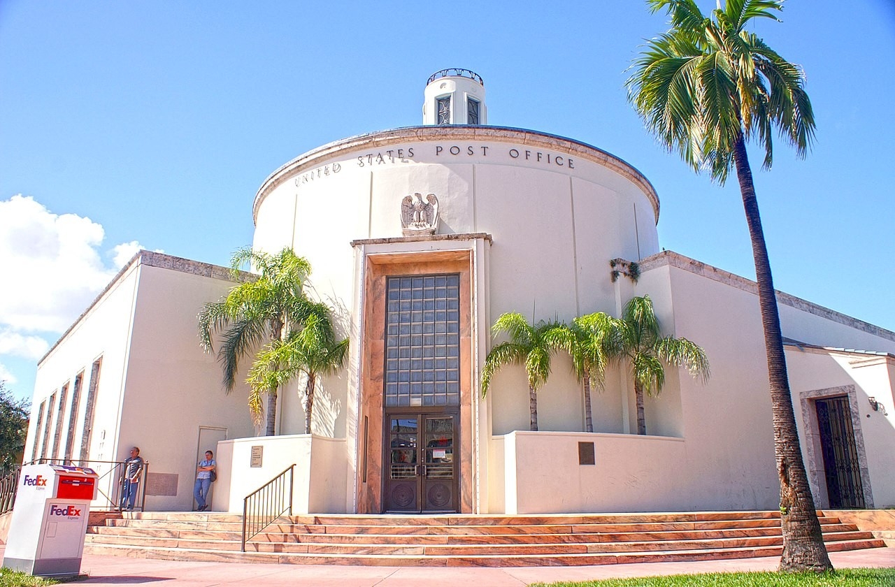 United States Post Office Miami Beach Clio