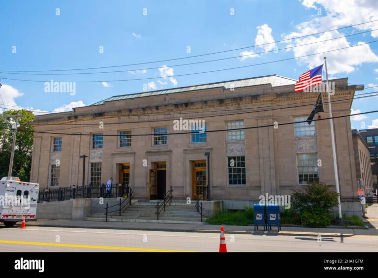 United States Postal Service Building At 47 Washington Street In Quincy Massachusetts MA USA Stock Photo Alamy