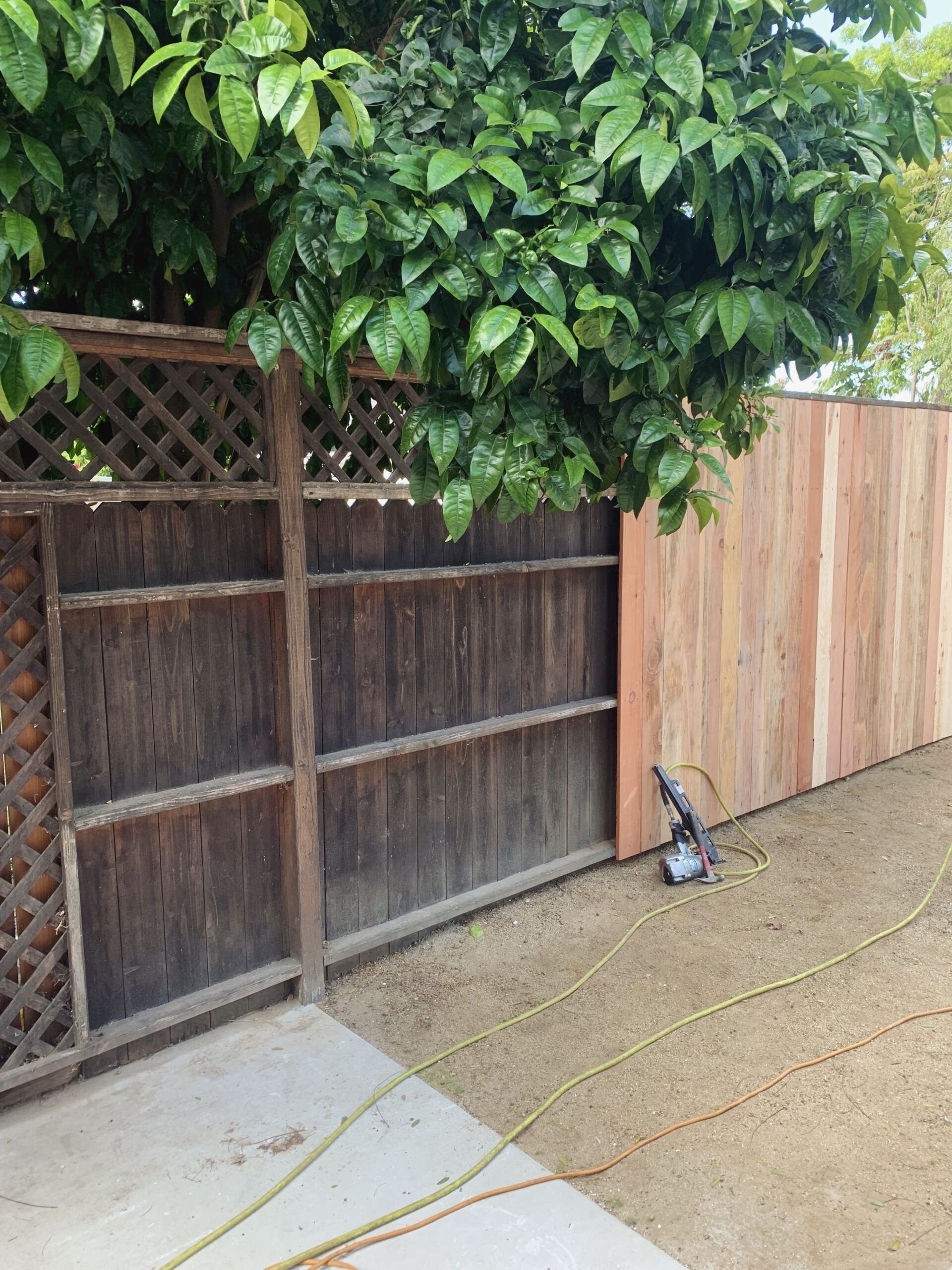 Updating Our Old Fence On A Budget Almost Makes Perfect