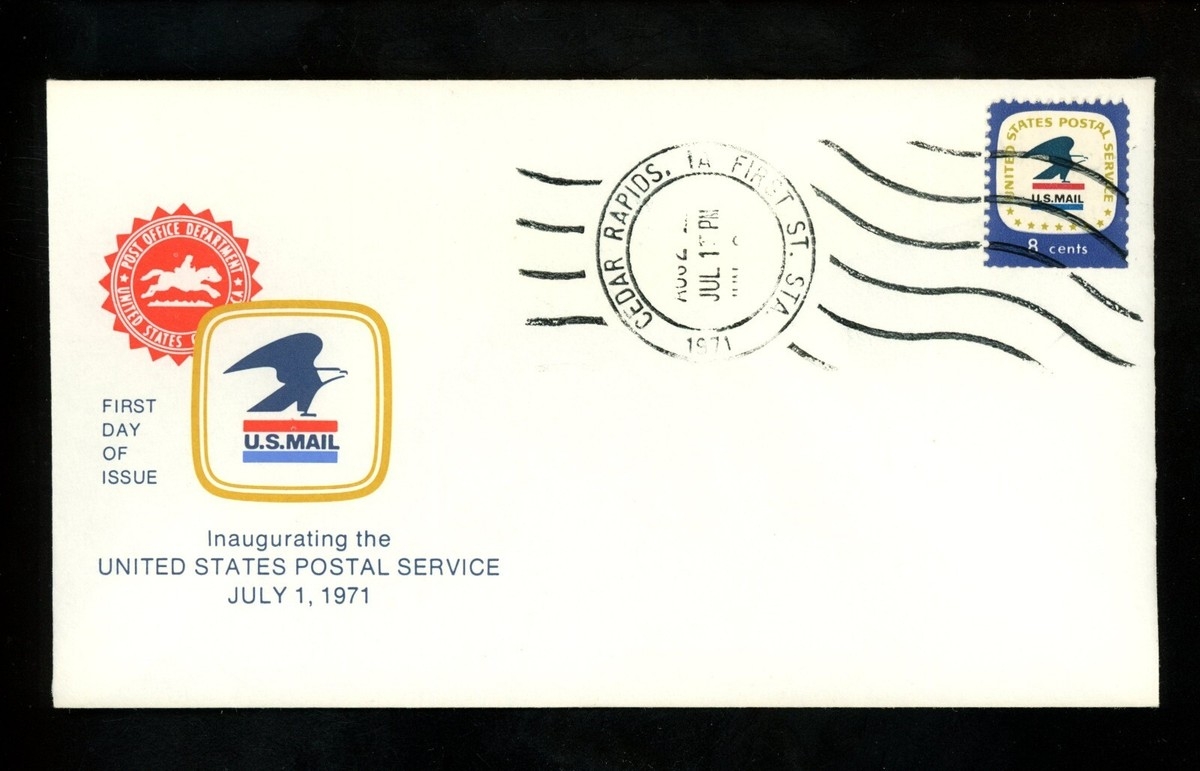 US FDC 1396 USPS 7 1 71 Iowa IA CEDAR RAPIDS Hand Cancel 15 0330 EBay