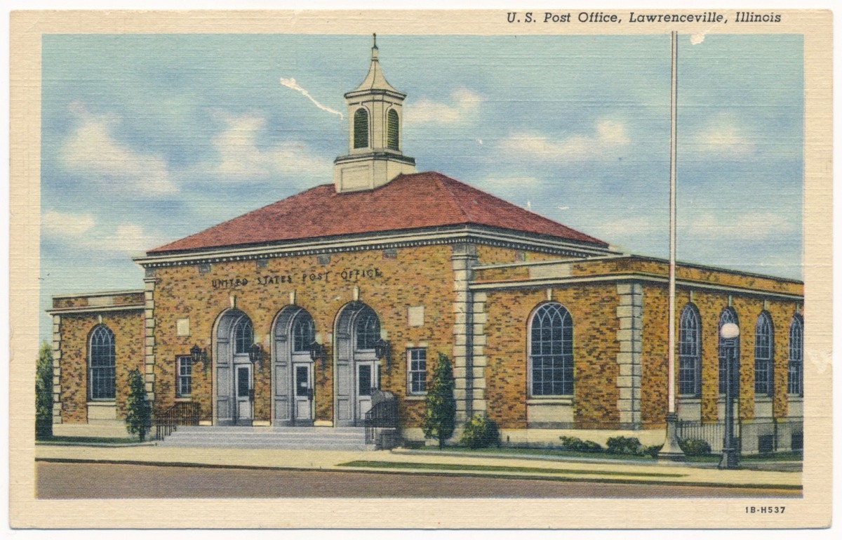 US Post Office Lawrenceville Illinois EBay