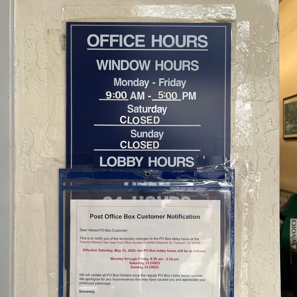 Us Post Office Mission Blvd Fremont CA 94539 Last Updated August 2025 Yelp