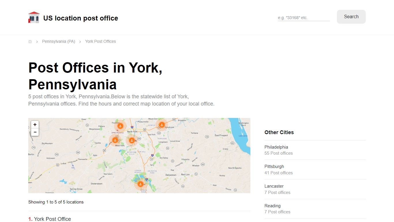 Usps York Pa