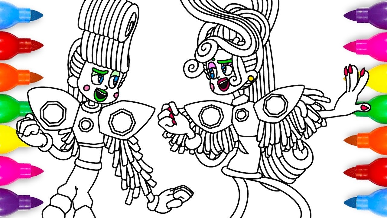Velvet And Veneer Coloring Pages Trolls Band Together Coloring Book YouTube