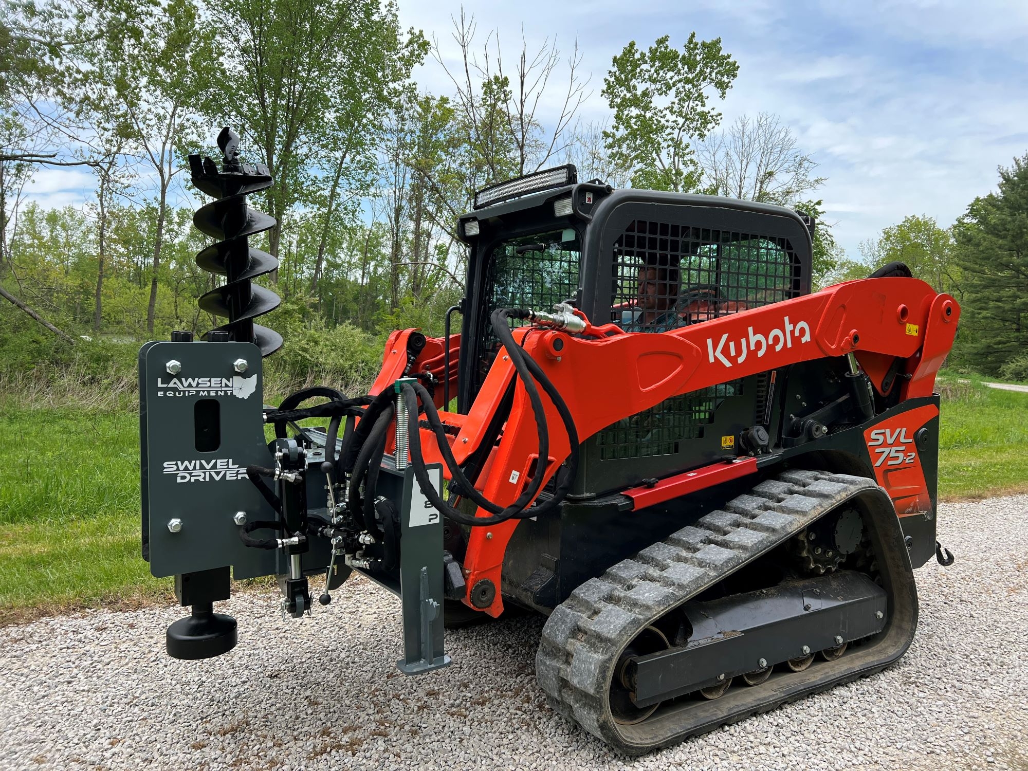 Vibrating Skid Steer Post Drivers In Indiana Lawsen Equipment