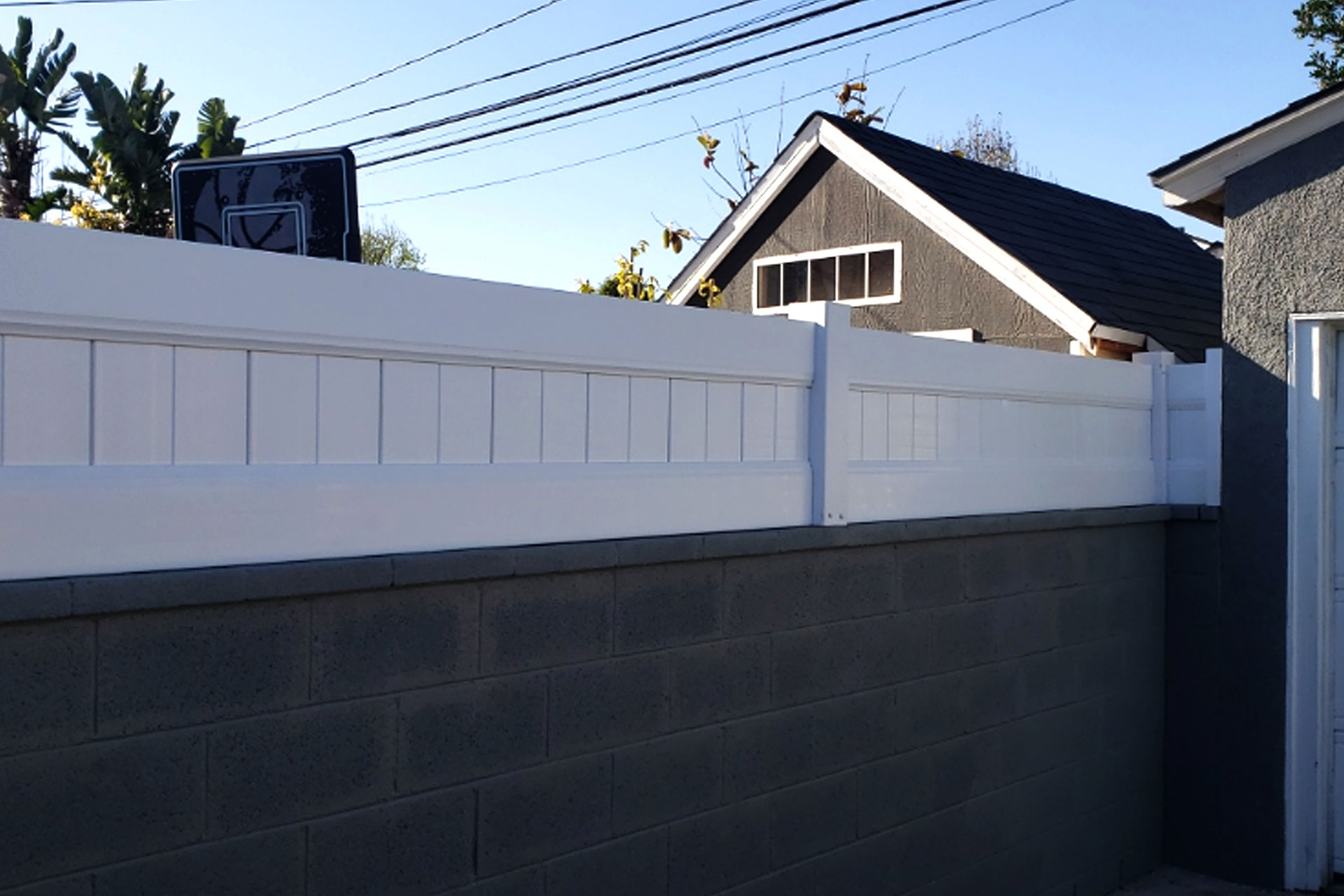 Vinyl Wall Topper Duramax Vinyl Fences