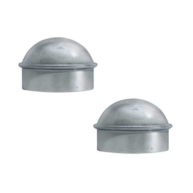 VIVIDA 2 3 8 Chain Link Post Caps 2 PCS Galvanized Fence Post Caps For 2 3 8 OD Pipe Chain Link Fence Parts Amazon