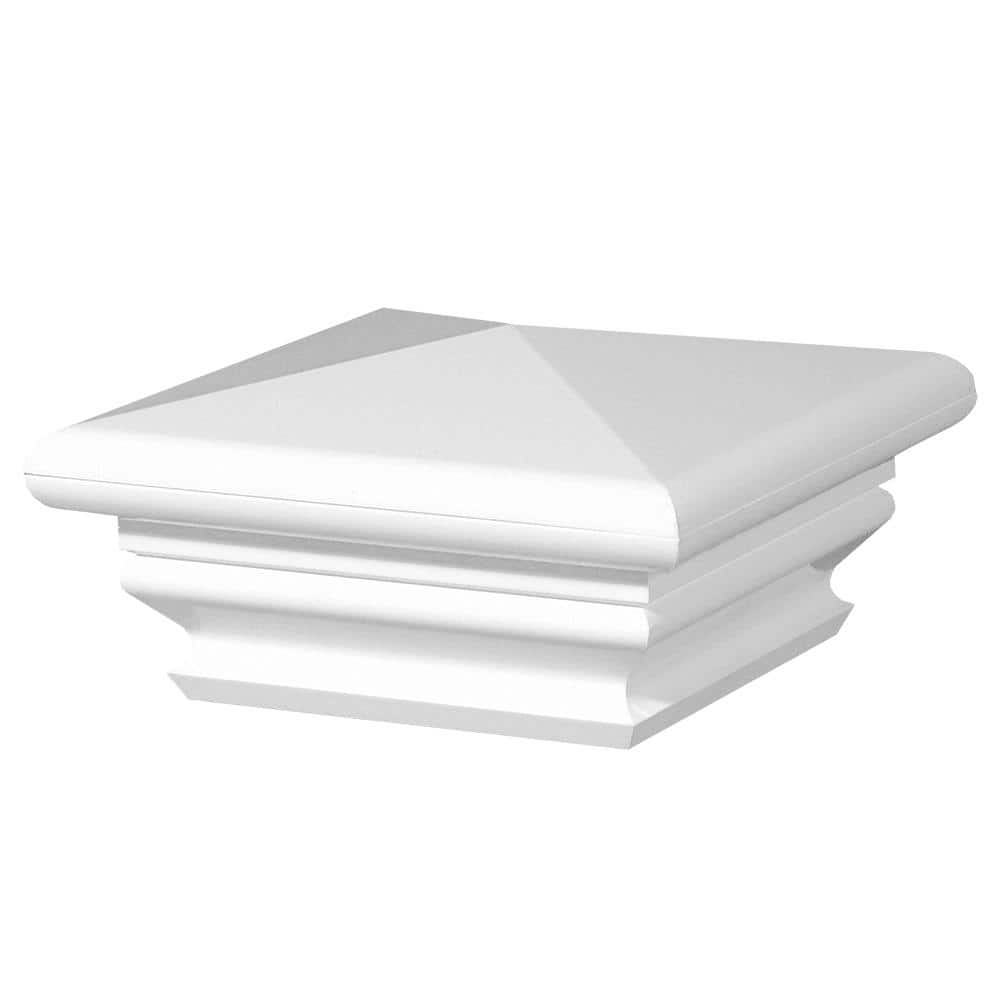 vinyl fence post caps