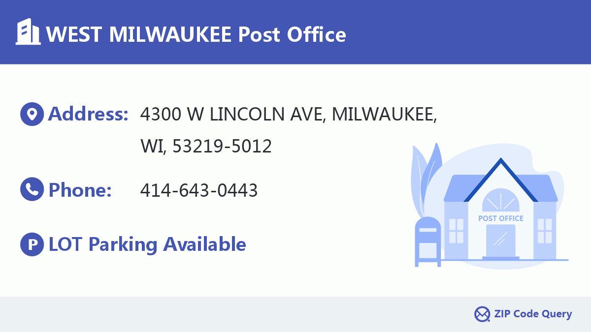 milwaukee post office hours