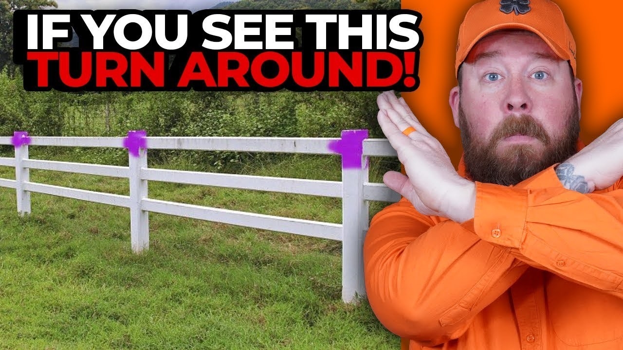 What The Heck Do Purple Fences Mean Hint It s A Law YouTube
