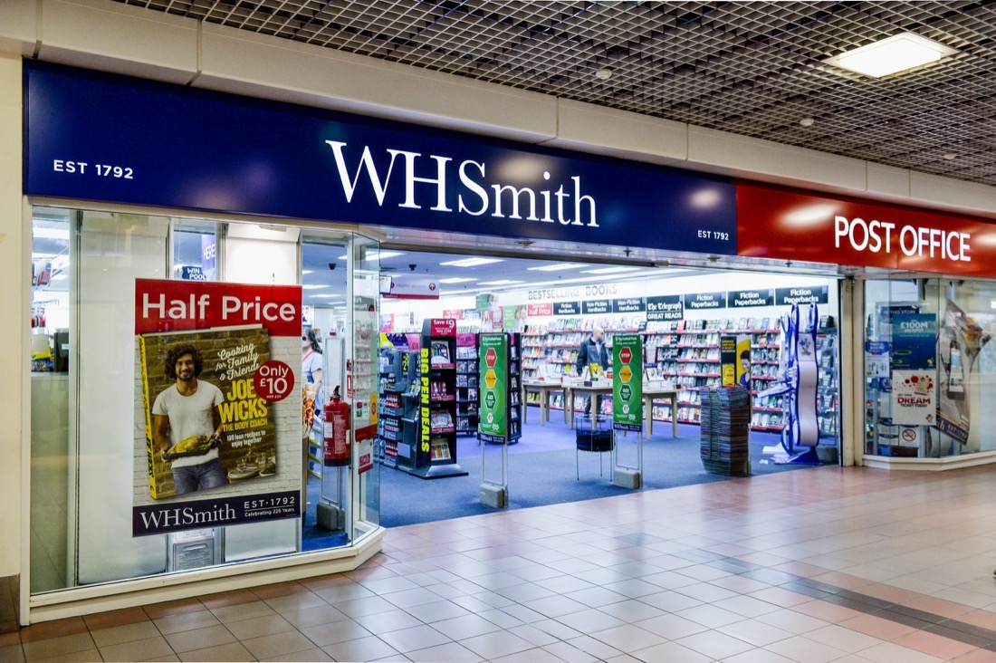 WHSmith Post Office Shrewsbury Shopping Centres