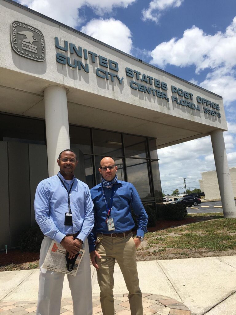 Wiggins New Postmaster Now In Charge Of Sun City Center Apollo Beach Ruskin Sun City The Observer News