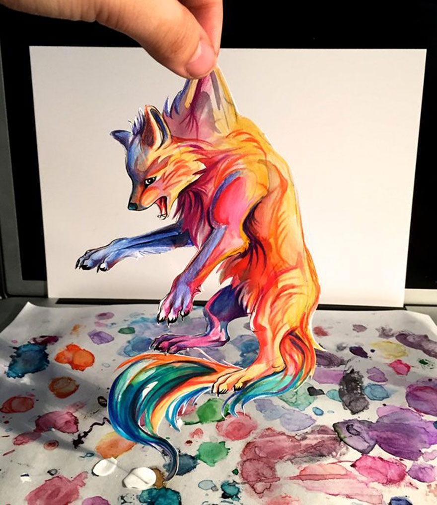 Wild Animal Spirits In Pencil And Marker Illustrations By Katy Lipscomb Interview Bored Panda