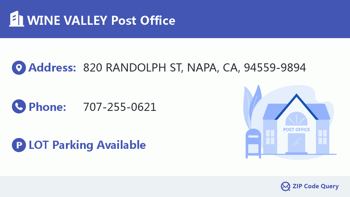 napa post office hours