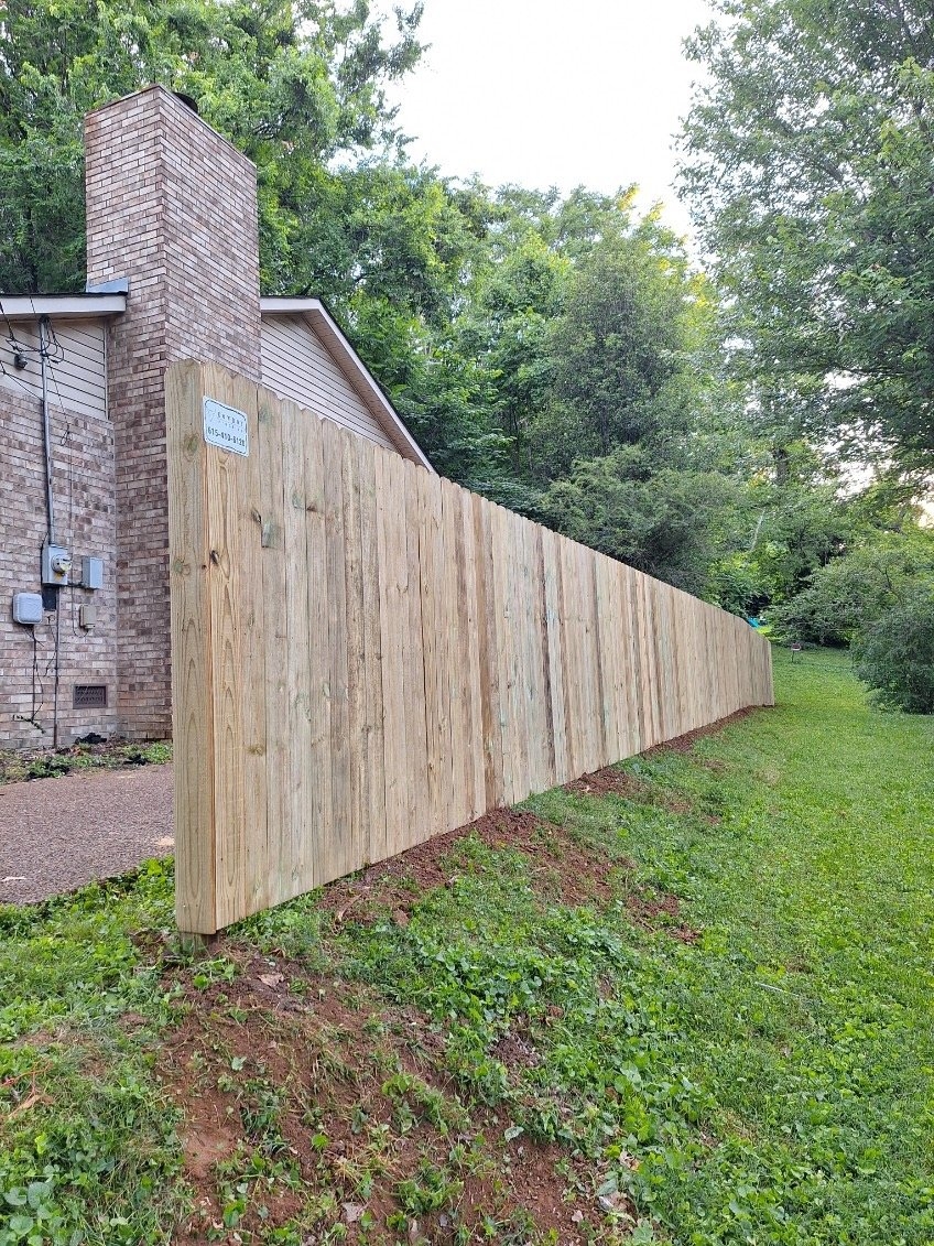 Wood Privacy Fencing Customizable For Any Project