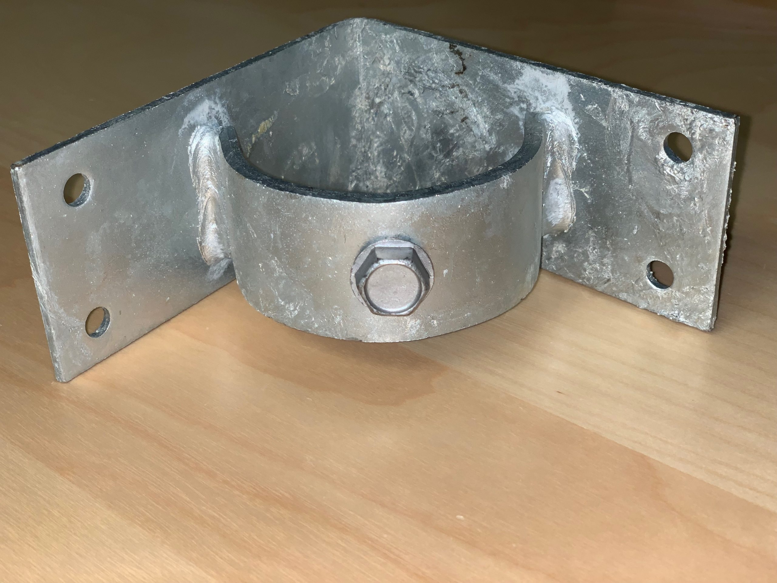 fence brackets for metal posts