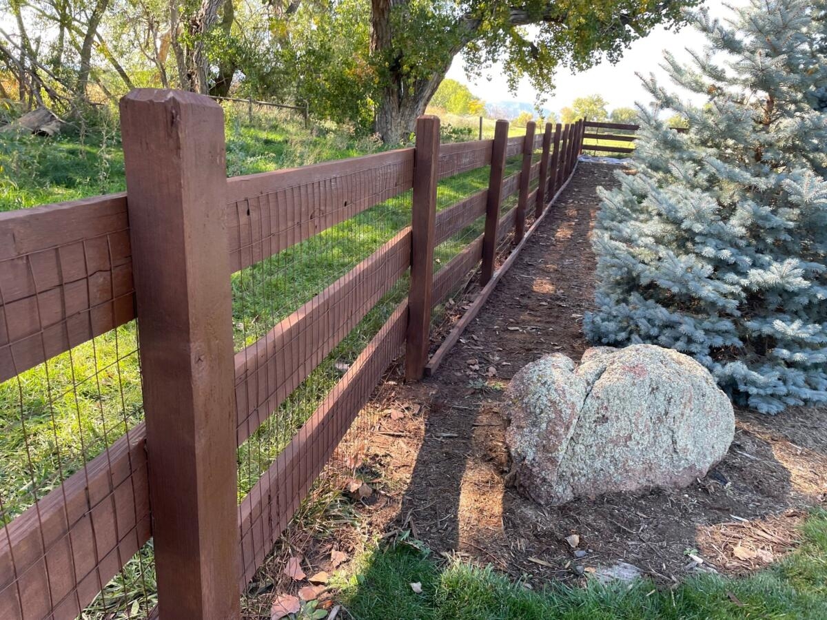 Your Perimeter Fencing Considerations For Staining Your Fence Karen s Company