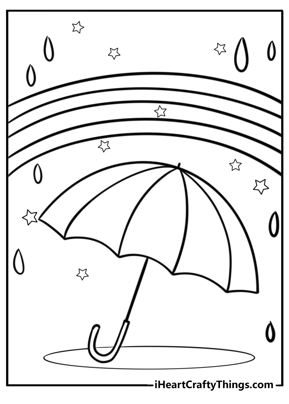 20 Umbrella Coloring Pages 100 Free To Download Print 
