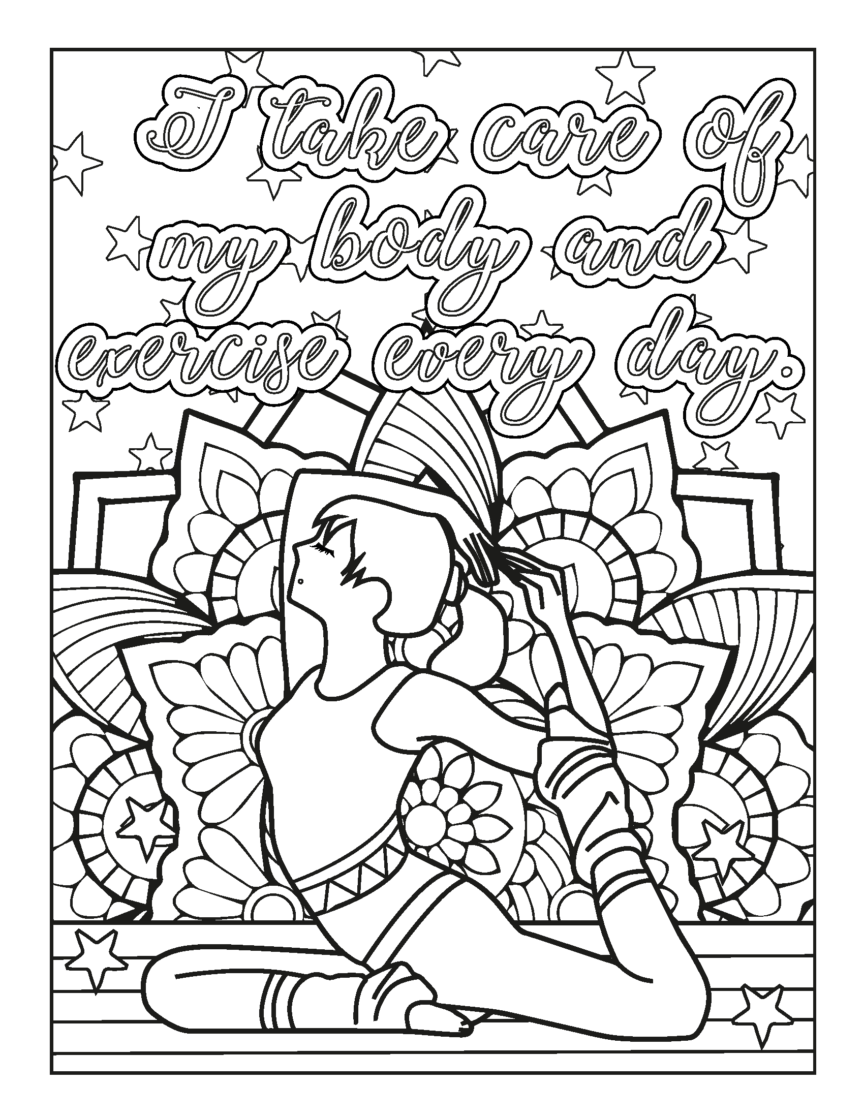 Free Coloring Pages For Teens Engaging And Creative Designs Ashley Yeo
