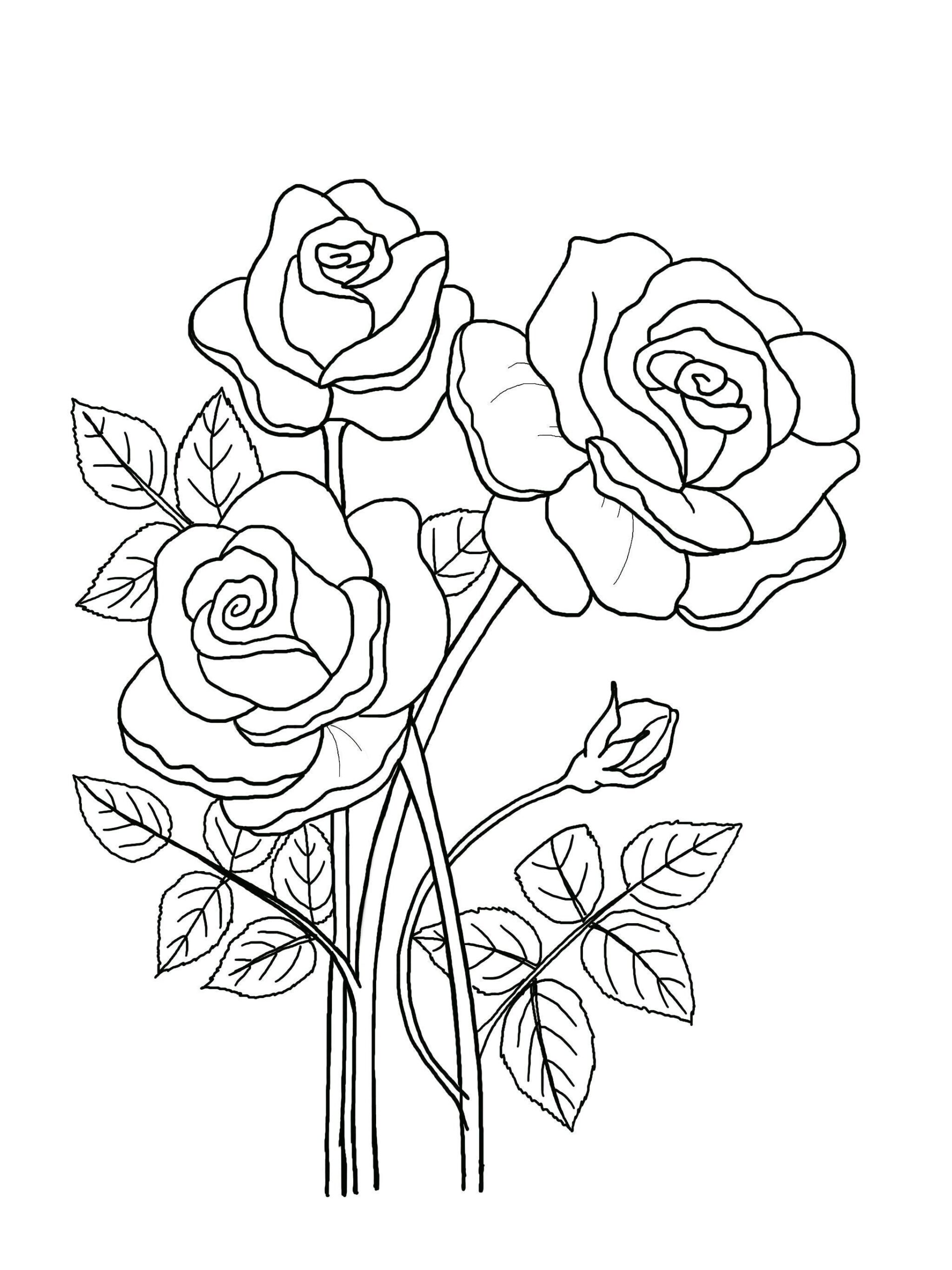 flower coloring pages