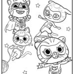 SuperKitties Coloring Pages I Heart Crafty Things