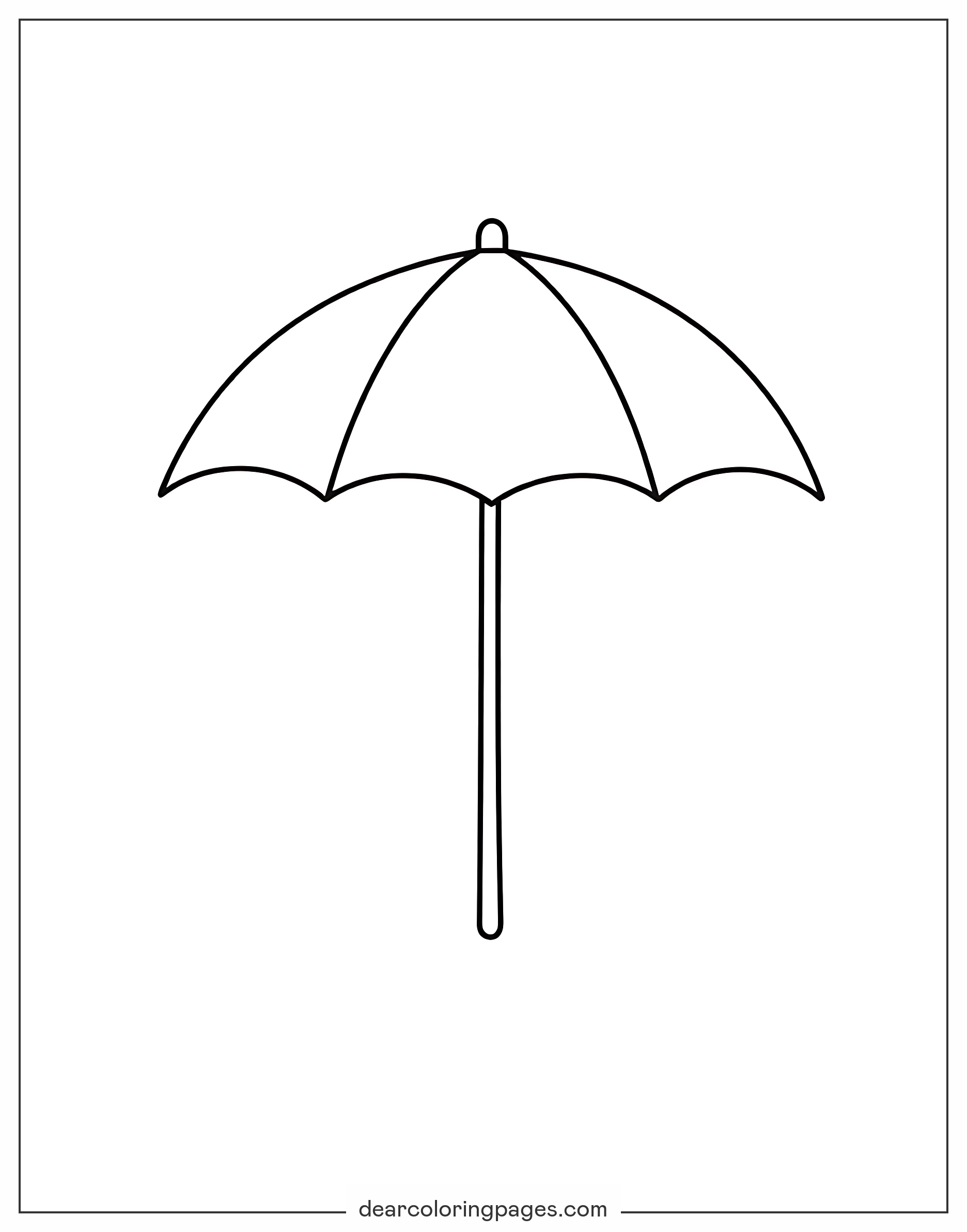Umbrella Coloring Pages 7 Free Printable Coloring Pages