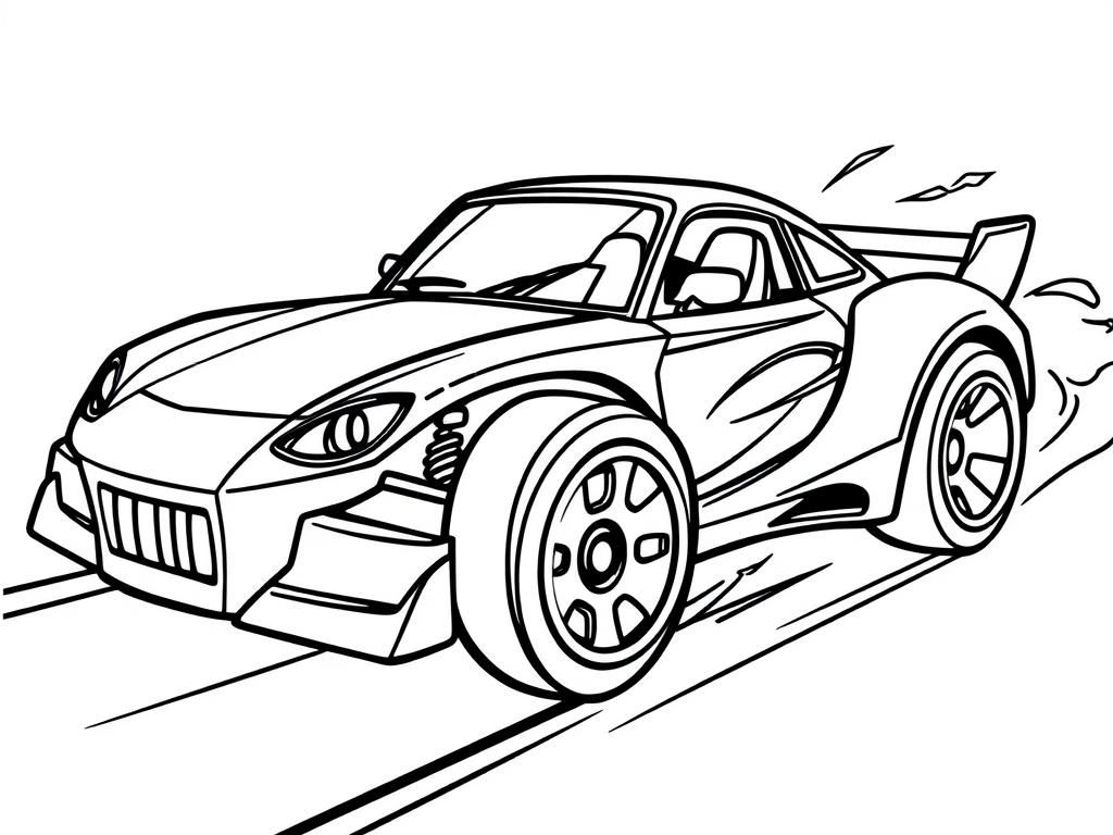 cars printable coloring pages