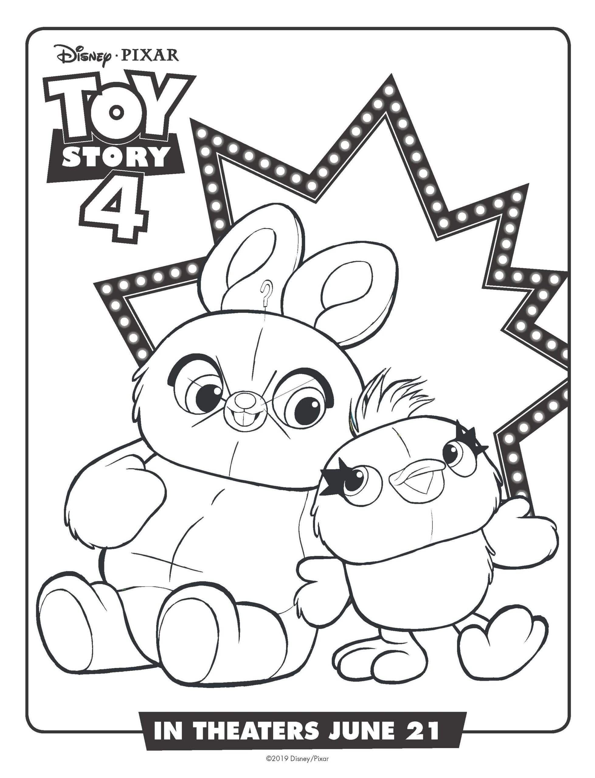 toy story color pages