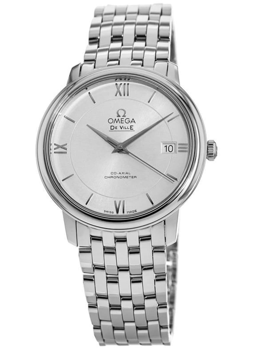 Omega De Ville Prestige Co Axial 36 8mm Silver Dial Steel Women s Watch 424 10 37 20 02 001