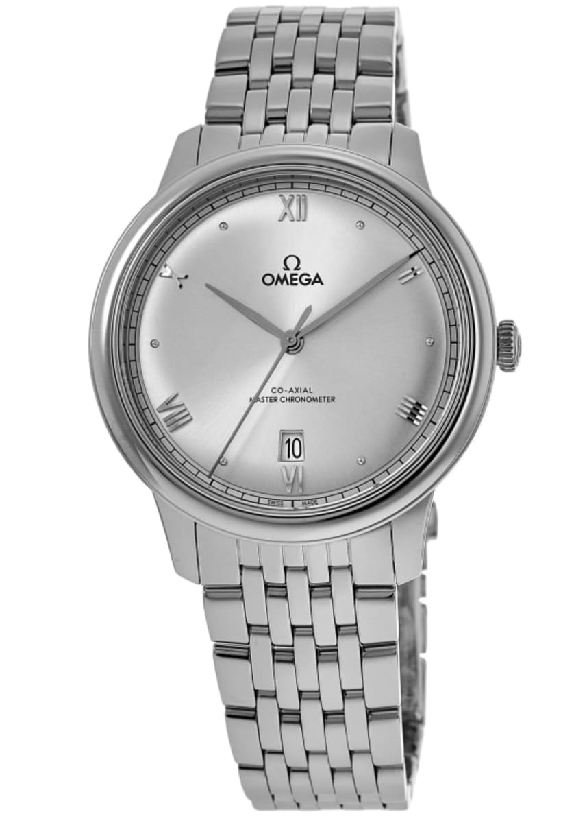 Omega De Ville Prestige Co Axial Master Chronometer 40mm Silver Dial Steel Men s Watch 434 10 40 20 02 001