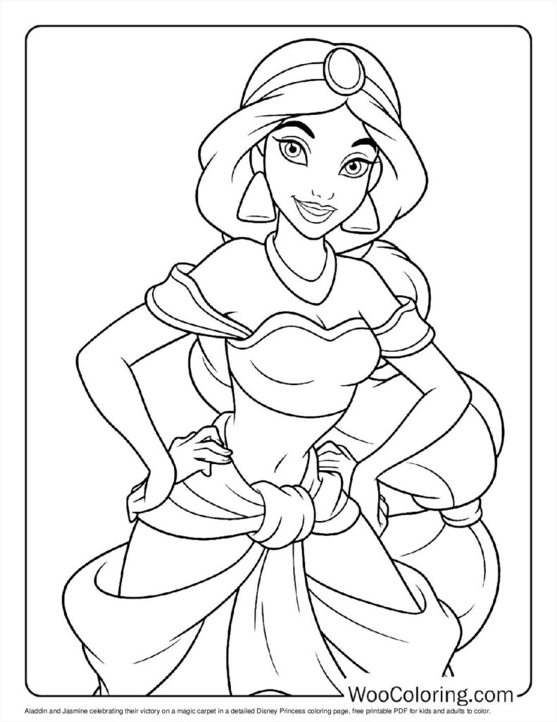 pictures to color princess