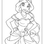 100 Disney Princess Coloring Pages Free PDF To Print Woo Coloring