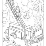 100 Fire Truck Coloring Pages Free PDF To Print Woo Coloring