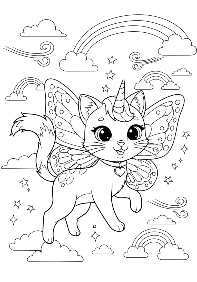 108 Free Kitten Coloring Pages Printable Pdf Downloads