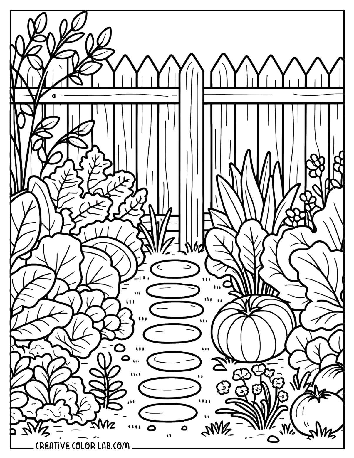 13 Free Garden Coloring Pages PDF Printables 13 Free Garden Coloring Pages PDF Printables