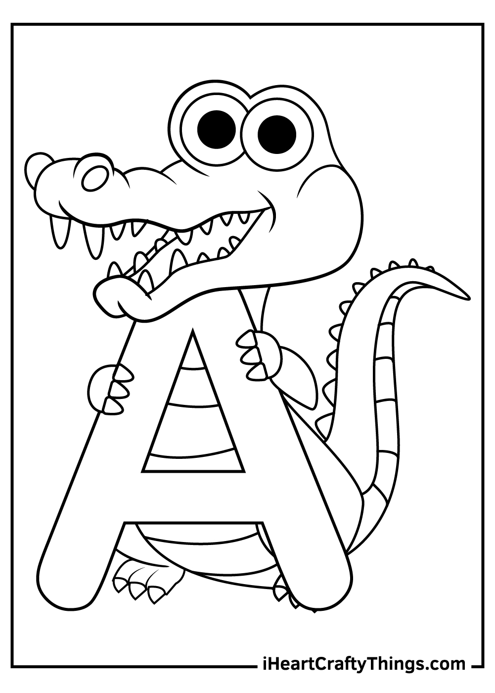 15 Alligator Coloring Pages Free Printables For Kids 