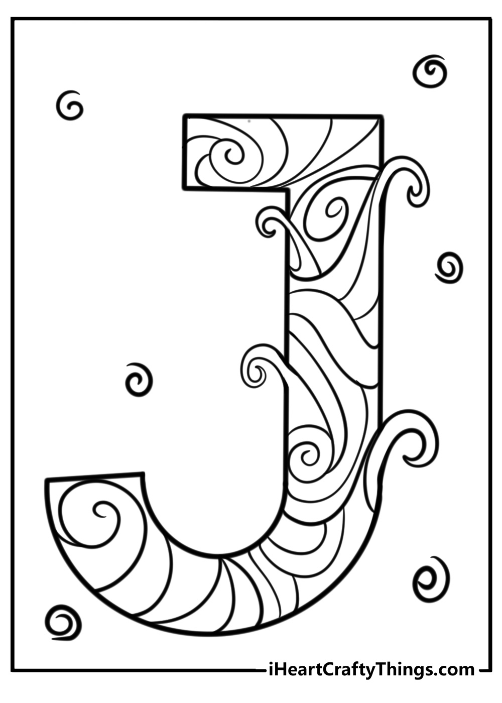 15 Letter J Coloring Pages Free Printables For Toddlers 15 Letter J Coloring Pages Free Printables For Toddlers