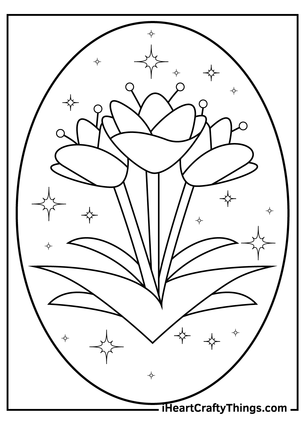 15 Tulip Coloring Pages 100 Free To Download Printables