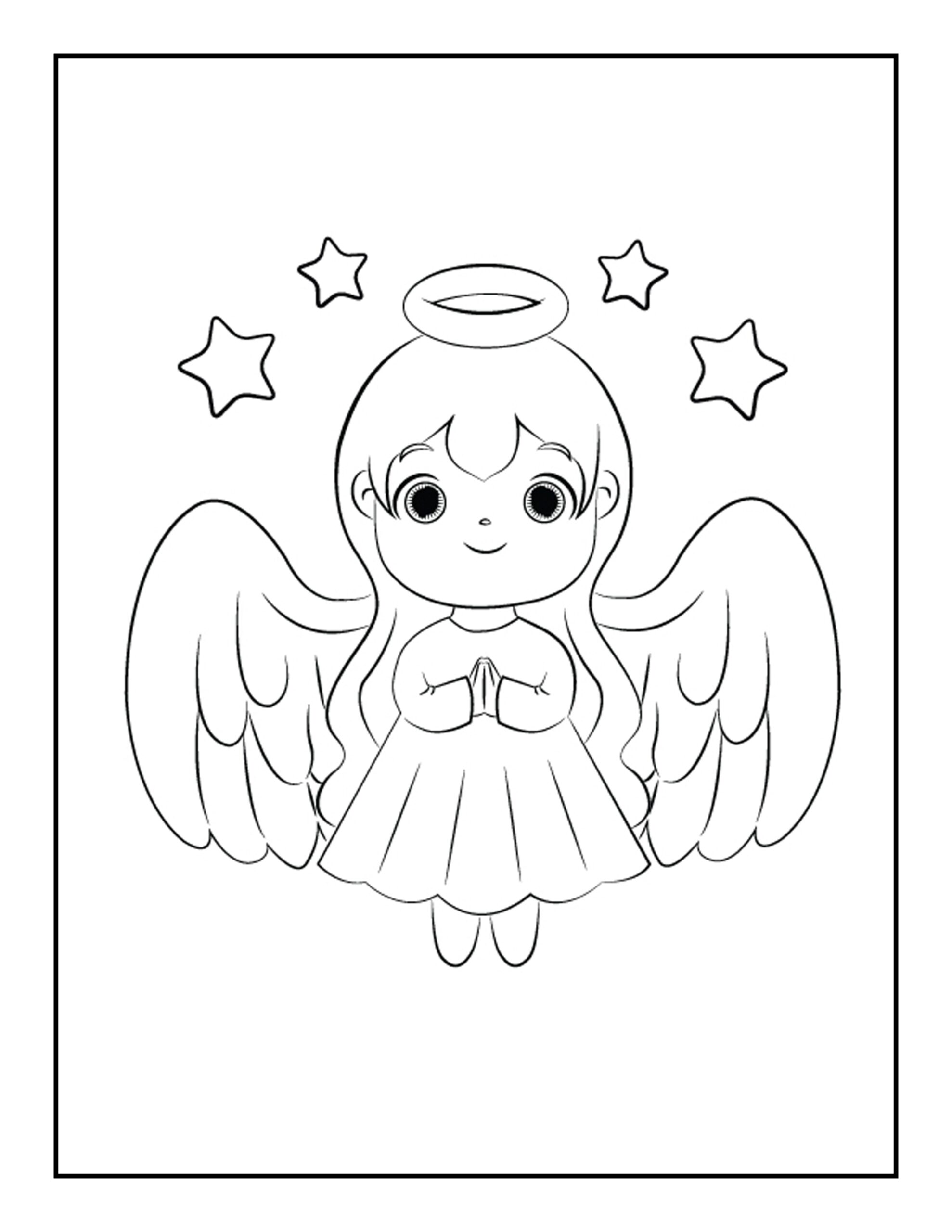 angel pictures to color angel pictures to color