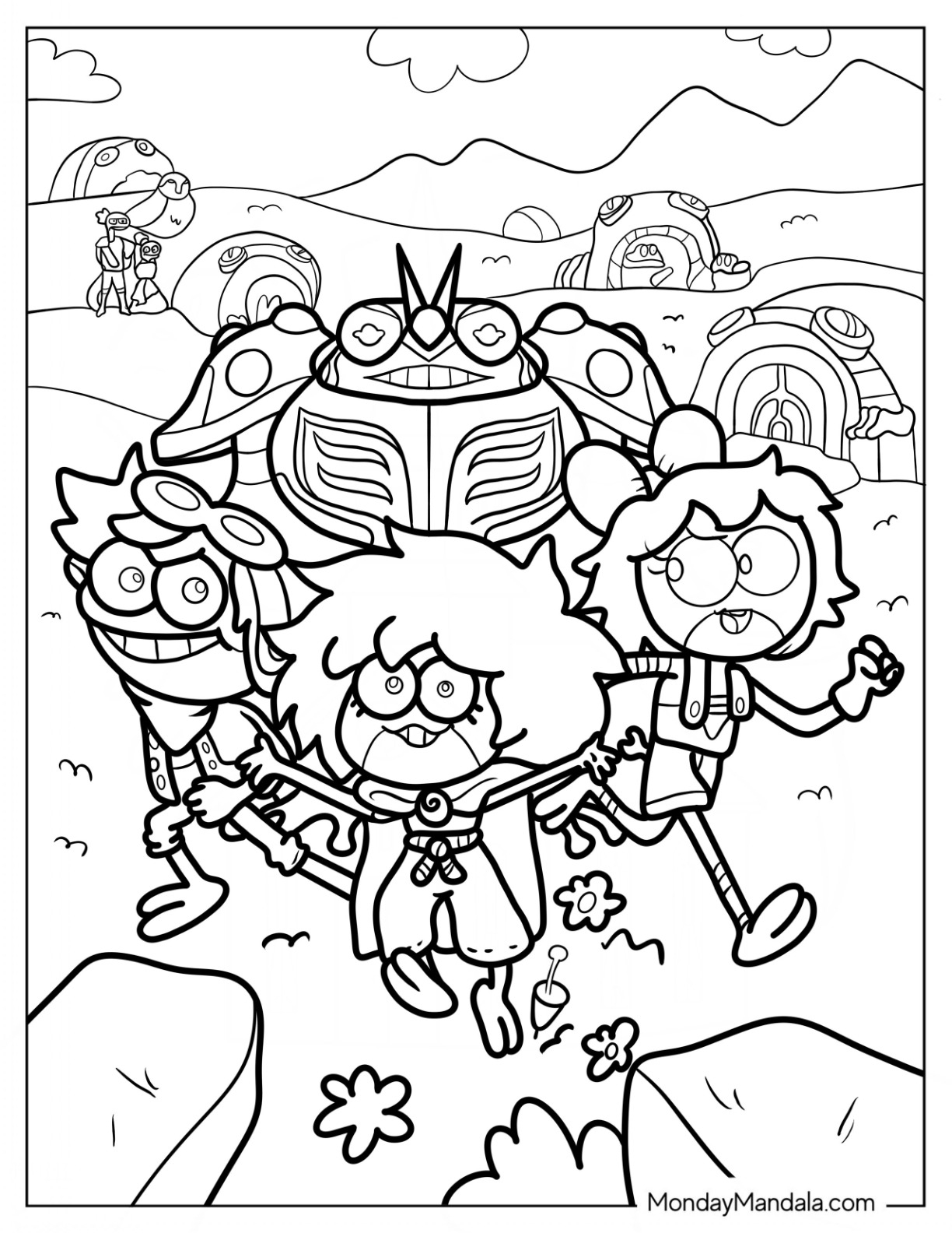 20 Amphibia Coloring Pages Free PDF Printables 20 Amphibia Coloring Pages Free PDF Printables