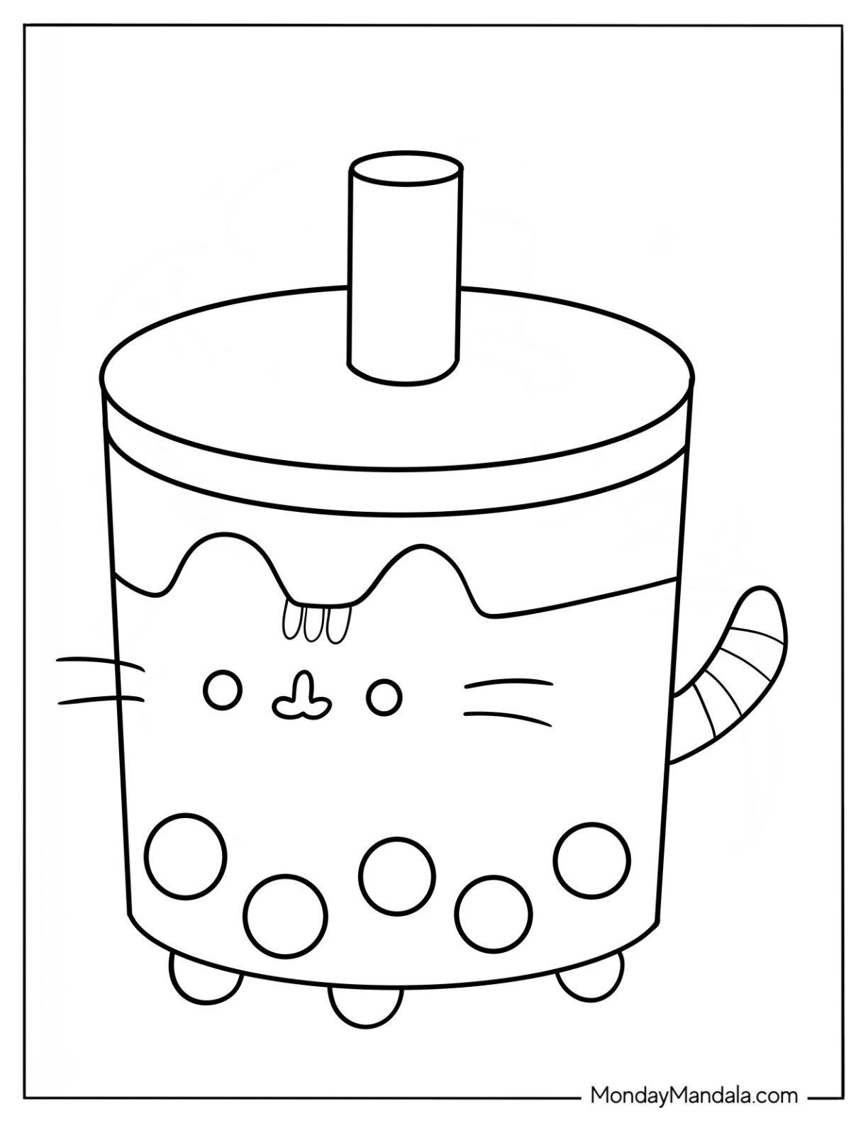 boba tea coloring pages boba tea coloring pages
