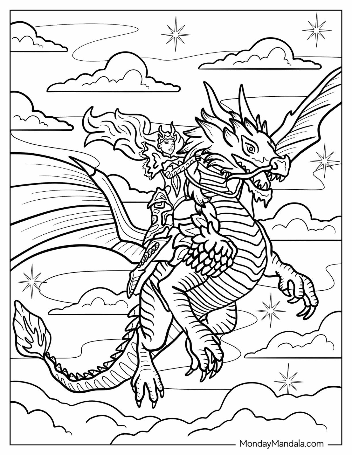 20 Fantasy Coloring Pages Free PDF Printables 20 Fantasy Coloring Pages Free PDF Printables