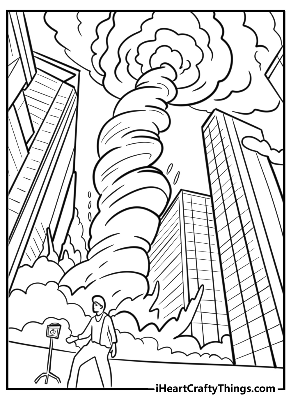 25 Tornado Coloring Pages 100 Free To Print 