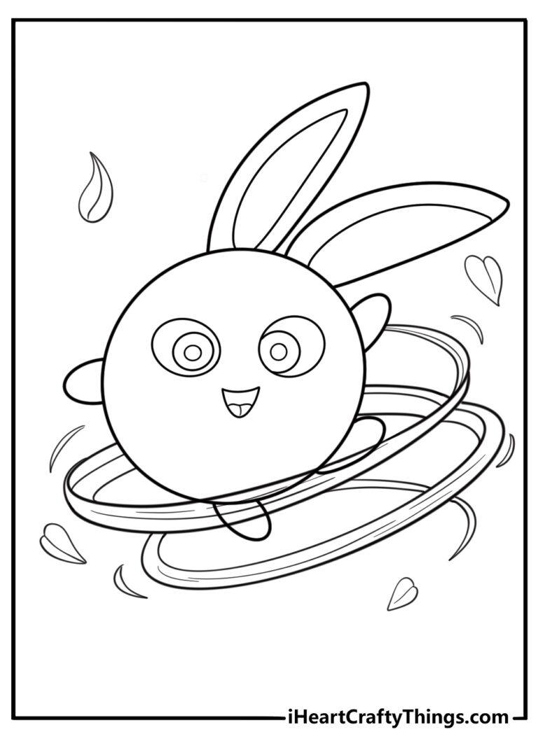 26 Sunny Bunnies Coloring Pages For Kids