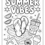 29 Summer Coloring Pages Smooth Draw