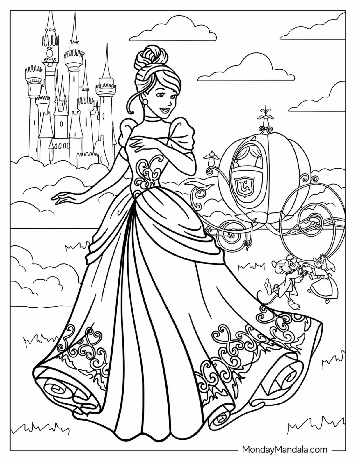 princess printable coloring pages princess printable coloring pages