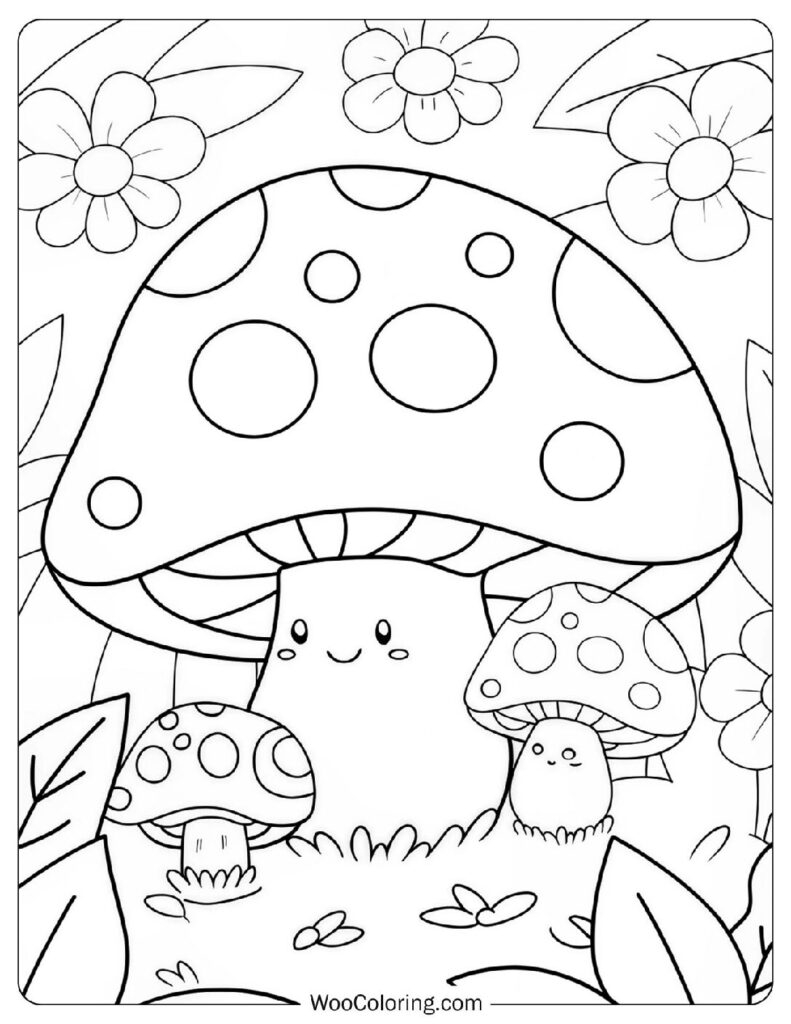 38 Mushroom Coloring Pages Free PDF To Print Woo Coloring 38 Mushroom Coloring Pages Free PDF To Print Woo Coloring