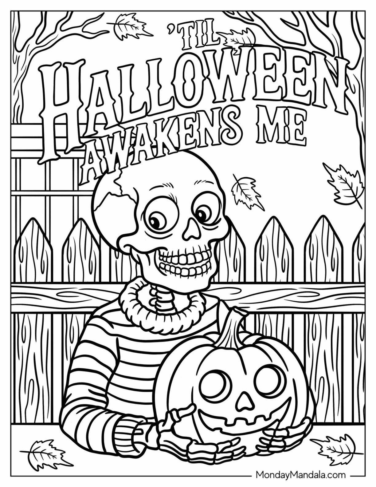40 Halloween Coloring Pages For Adults Free Printables 