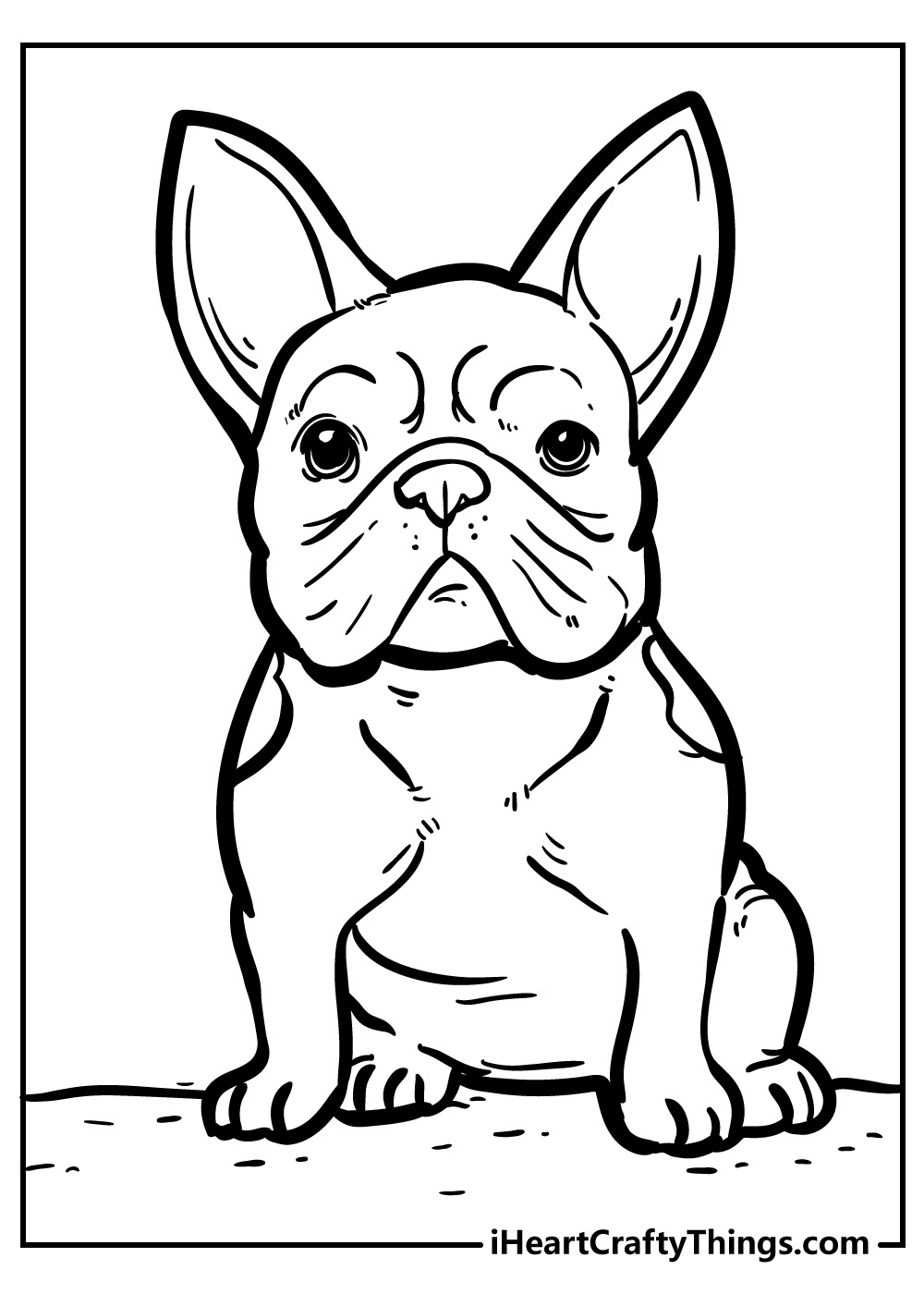 dog printable coloring pages
