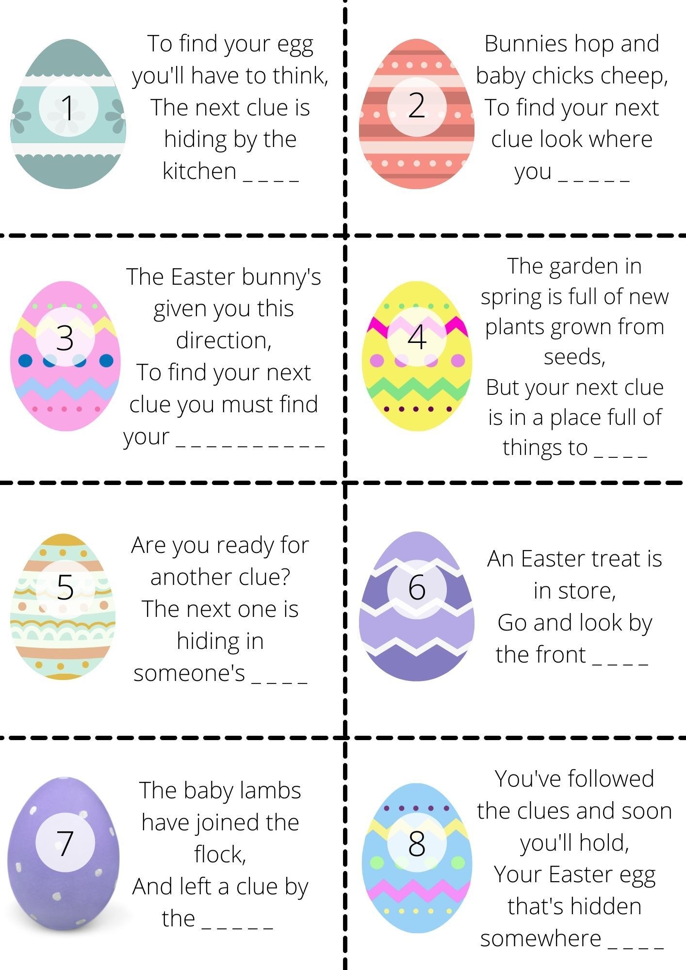 5 Ways To Do An Easter Egg Hunt At Home This Glorious Life